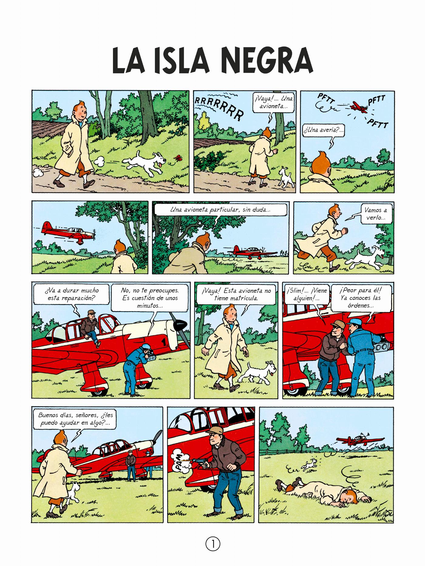 L'Île Noire - page 1