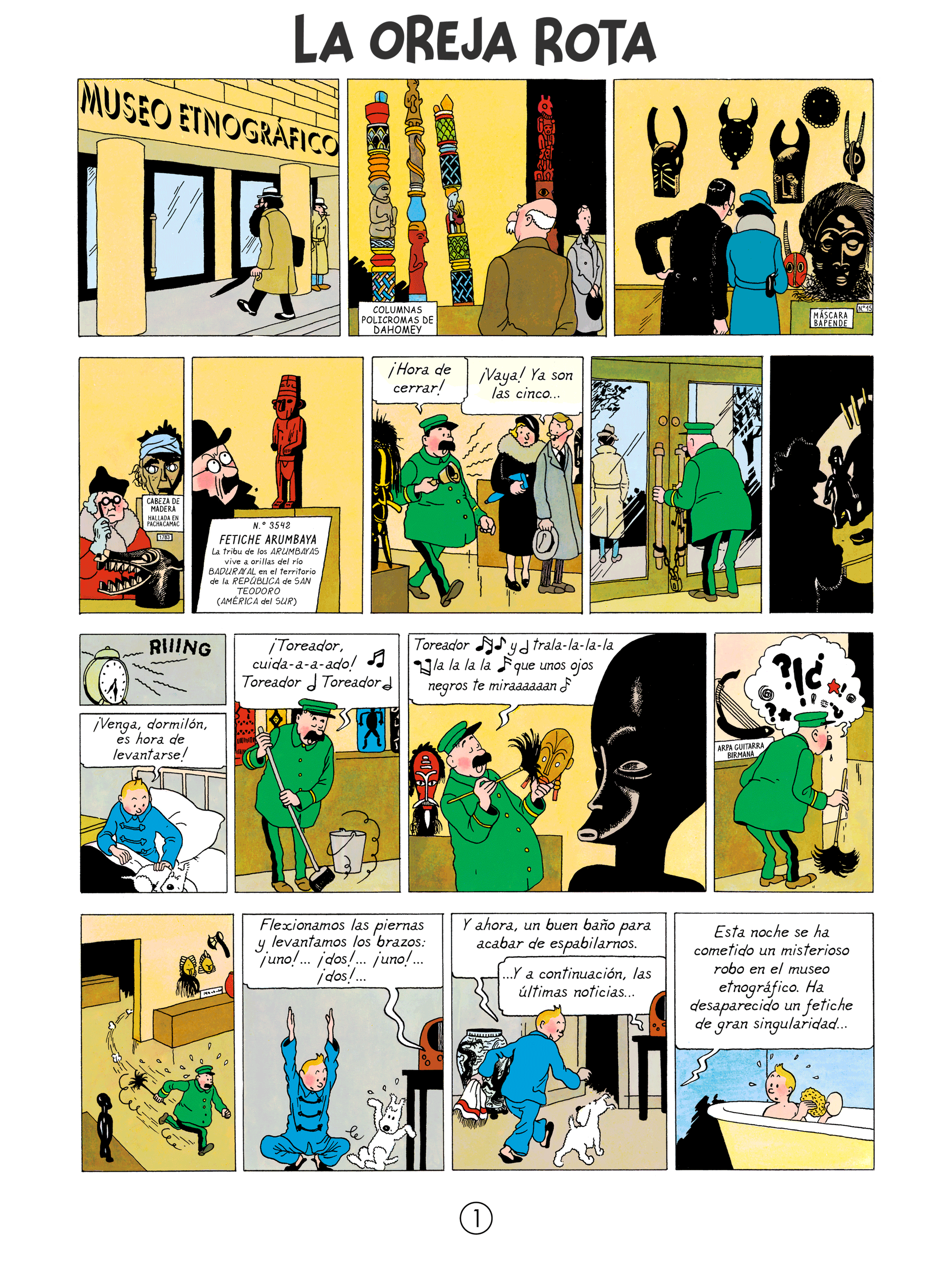 L'Oreille cassé - page 1