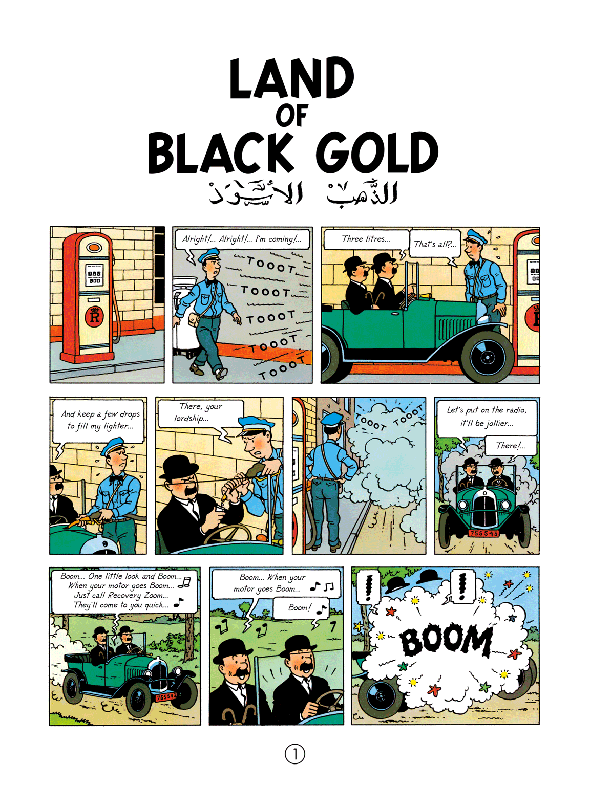 Land of Black Gold - Page 1