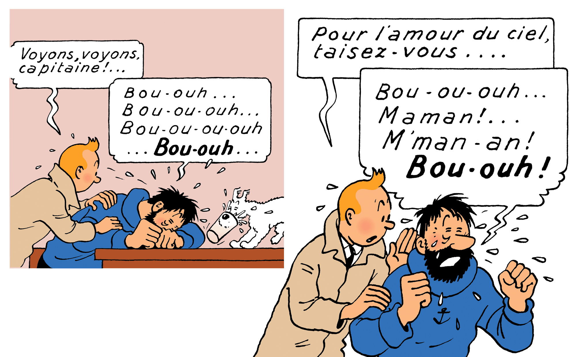 Tintin - Les Aventures De Tintin - Le Crabe Aux Pinces d'or - Le Capitaine Haddock
