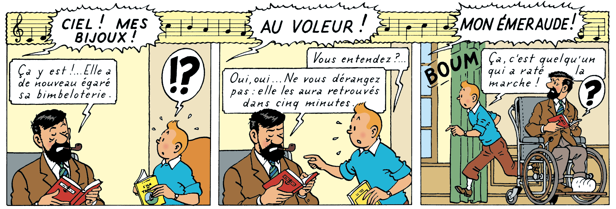 Tintin - Les Aventures de Tintin - Les Bijoux de la Castafiore