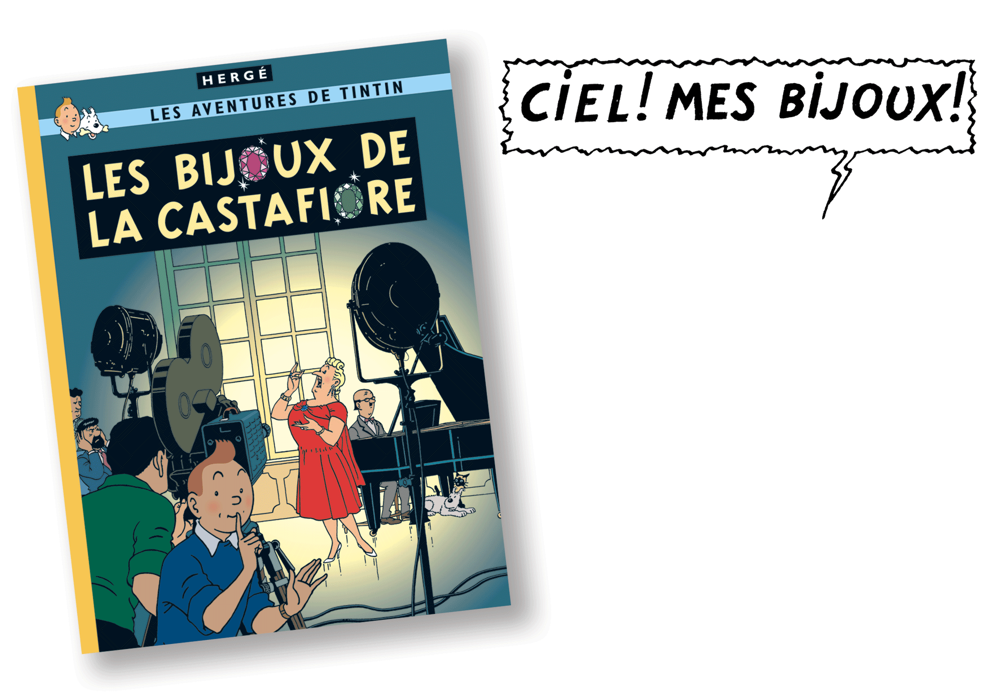 Tintin - Les Aventures de Tintin - Les Bijoux de la Castafiore - Album