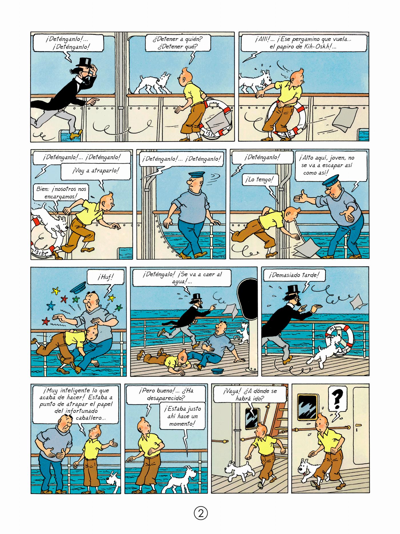 Les Cigares du Pharaon - Page 2