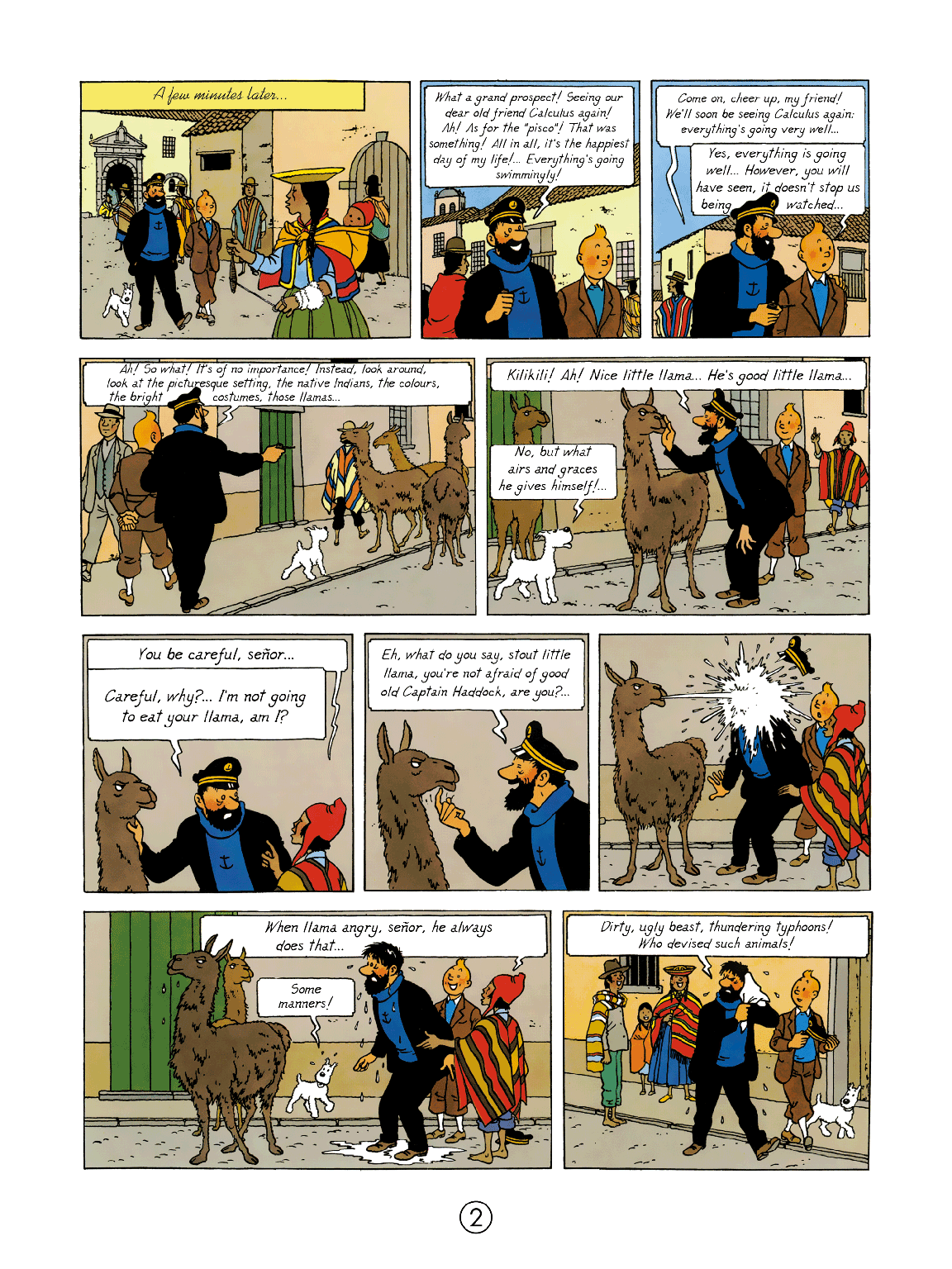Prisoners Of The Sun Tintin