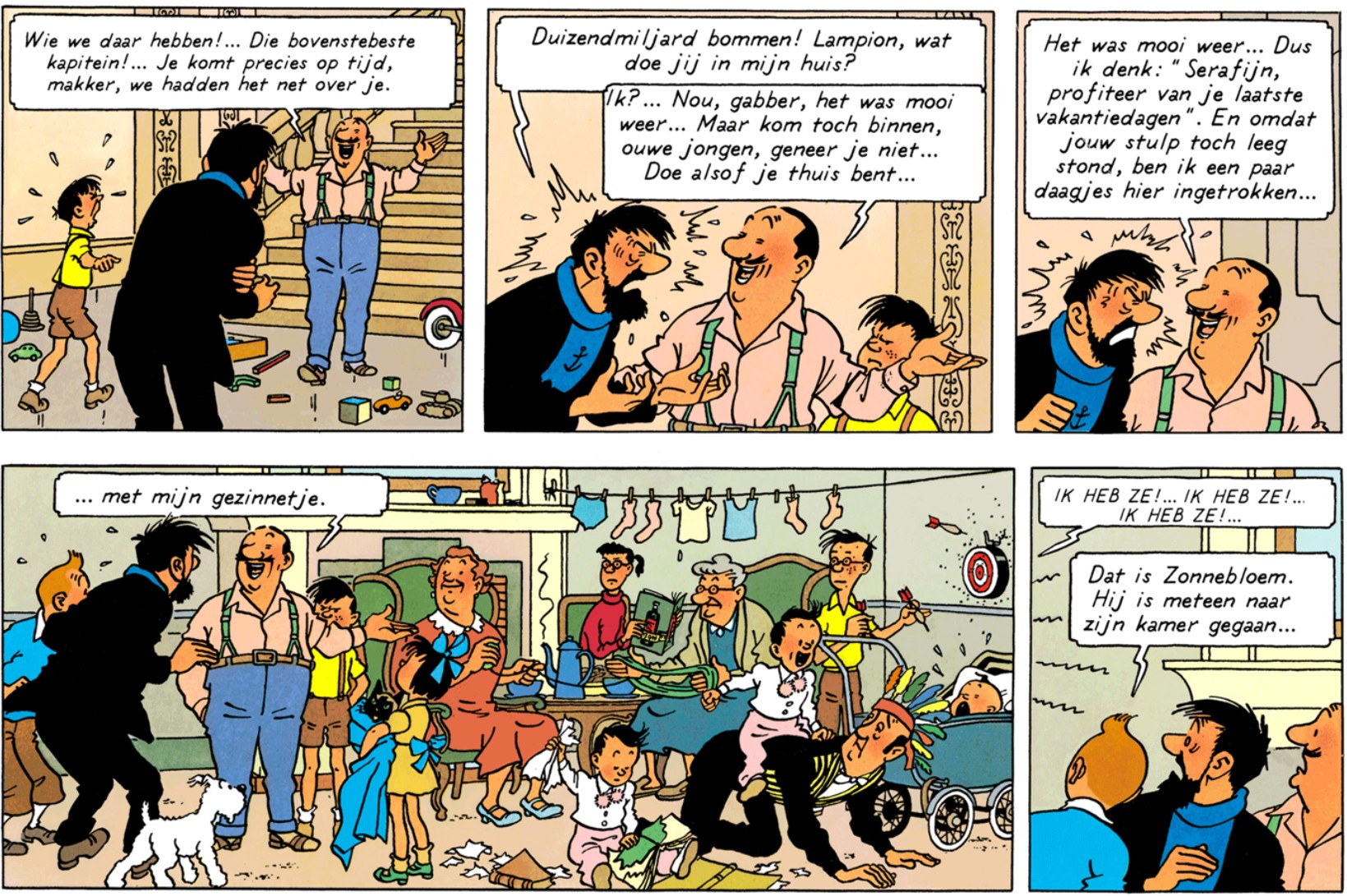Séraphin Lampion dans L'Affaire Tournesol