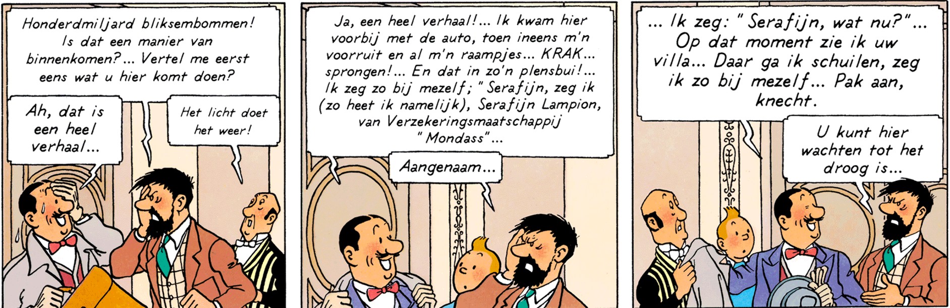 Séraphin Lampion dans L'Affaire Tournesol