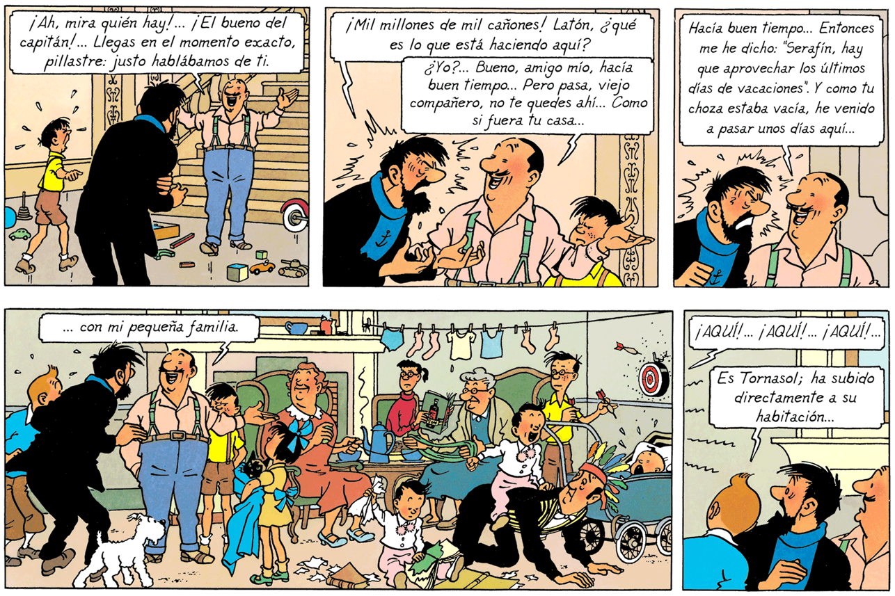 Séraphin Lampion dans L'Affaire Tournesol
