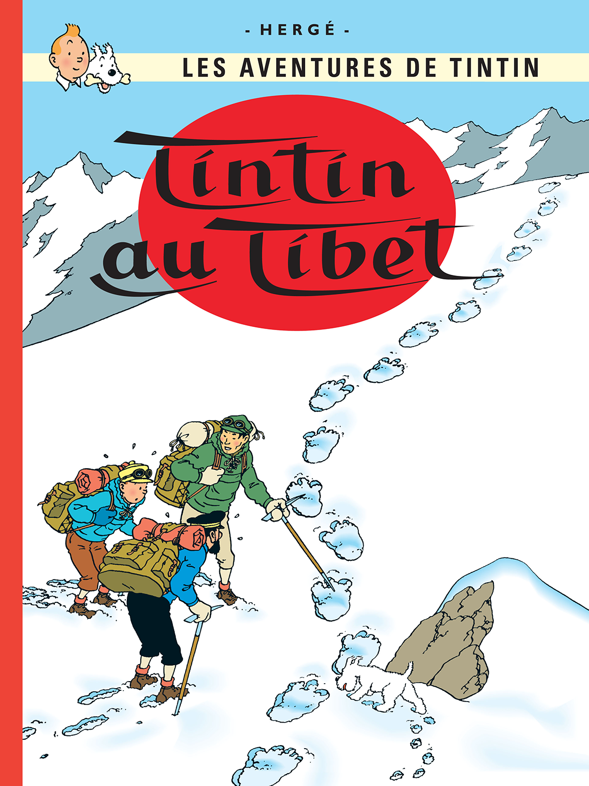 tintin au tibet / complet / megadrive
