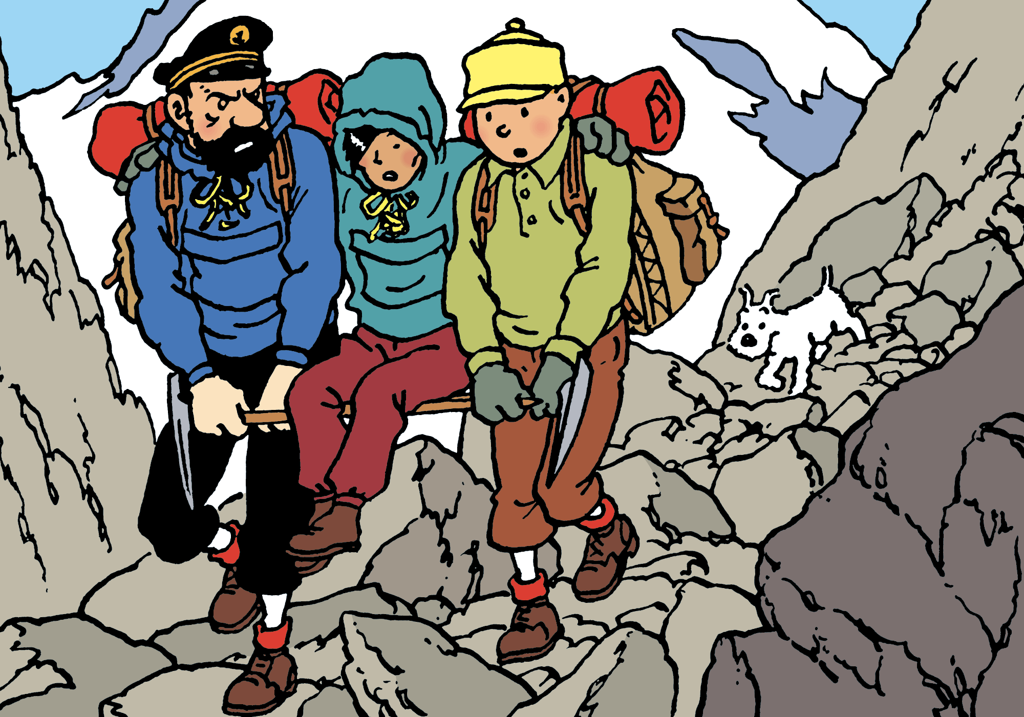TINTIN In Tibet Herg RG Tintin DIEULOIS