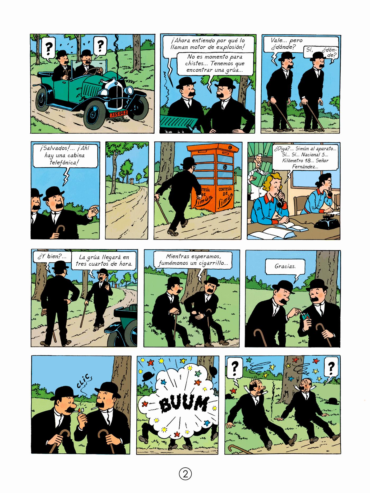 Tintin au pays de l'or noir - page 2