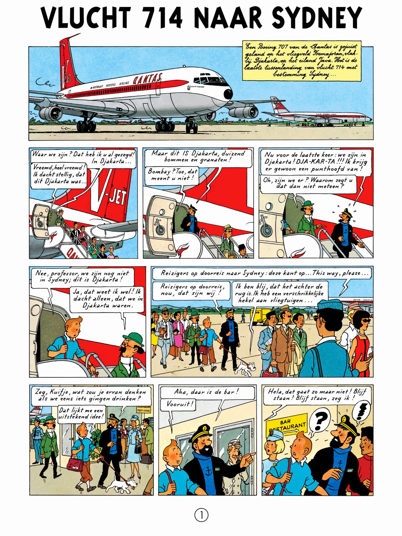 Vol 714 pour Sydney - page 1