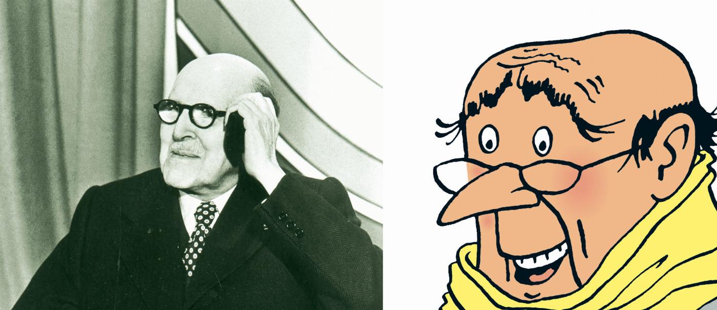 Marcel Dassault est le modèle de Laszlo dans Vol 714 pour Sydney