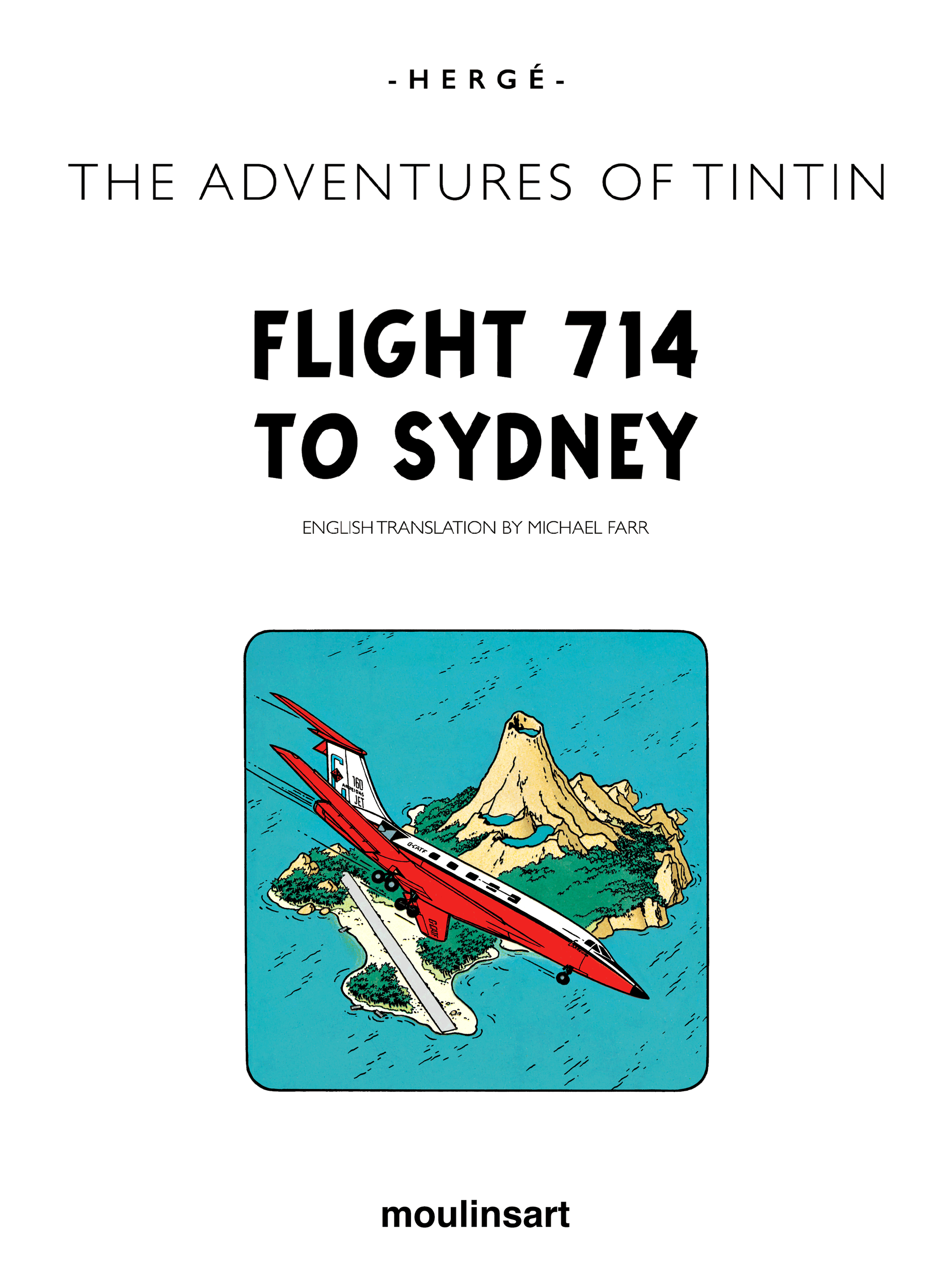 Vol 714 pour Sydney - page titre